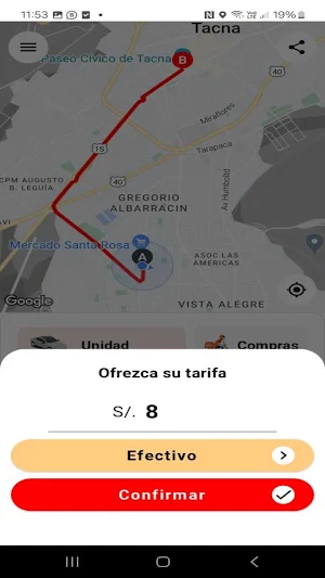 ALTOQUE: Taxi, delivery y más Screenshot 1