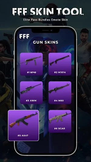 FFF FF Skin Tool, Fix Lag Screenshot 3
