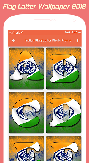 15 August Photo Frame - Indian Flag Latter Screenshot 0