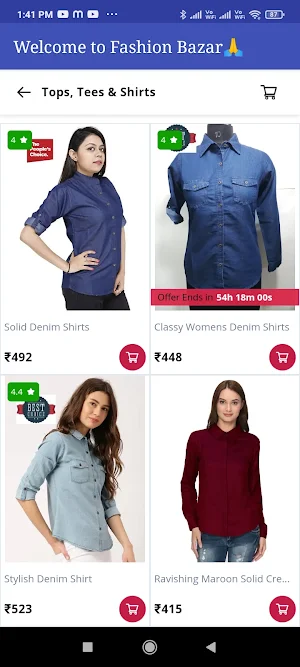 Fashion Bazar Online Shopping Screenshot 1