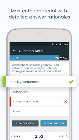 NASM PES Pocket Prep Screenshot 1