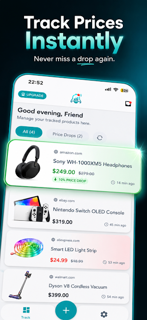 Chalert - Price & Stock Alerts Screenshot 0