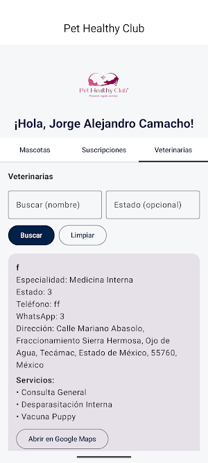 Pet Healthy Club Screenshot 2