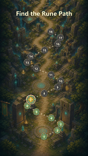 Rune Maze Puzzle Screenshot 0