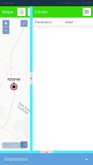 Gps rastreo Screenshot 1