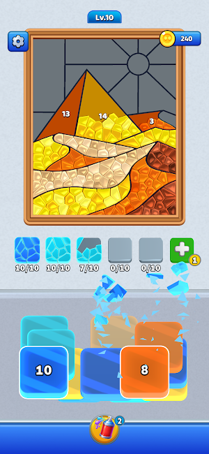 Glass Art Puzzle Screenshot 1
