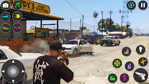 Open World City Mafia Car Game Screenshot 0