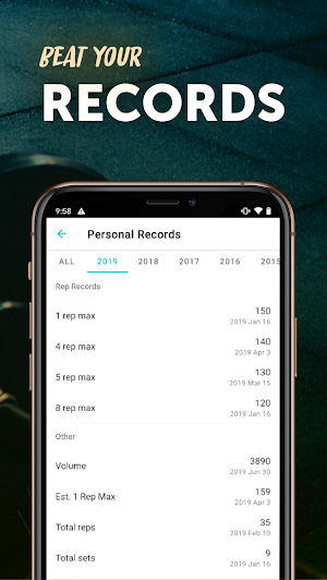 RepCount - Gym Log screenshot 5