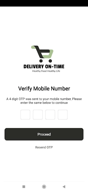 Delivery On-Time Rider Screenshot 2