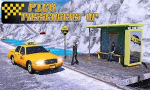 Taxi Driver 3D : Hill Station Screenshot 2