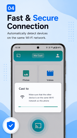 WeCast:TV Cast & Screen Mirror Screenshot 3