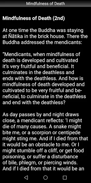 Buddhism: Mindfulness of Death Screenshot 2