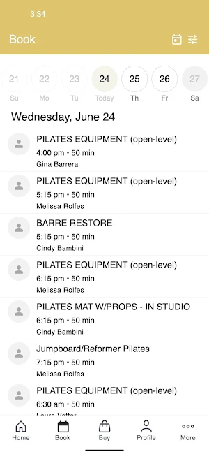 Studio Ivanhoe Pilates Screenshot 1