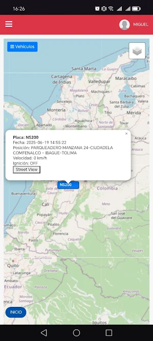 Star Seguimiento App Movil Screenshot 1