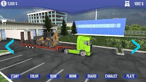 Real Truck Driving Simulator Screenshot 1