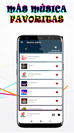 Música Online Gratis Escuchar Salsa Rock Pop Dance Screenshot 3