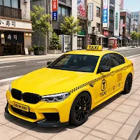 Real Taxi Car Drifting Driving
