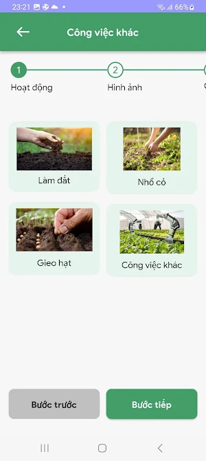Nông sản 4.0-Nhật ký sản xuất Screenshot 2