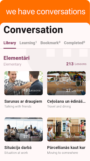 Latvian - Listening Speaking Screenshot 1
