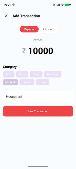 Chai Wallet : Expense Tracker Screenshot 2