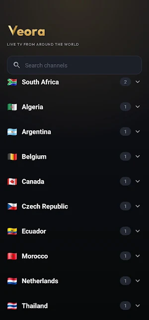 Live TV Channels: Veora screenshot 5