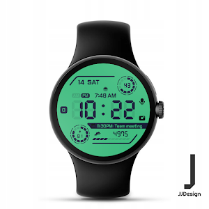 JJ-Digital022 Watch Face Screenshot 1