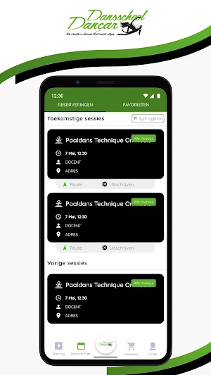 Dansschool Dançar - Workout Screenshot 2
