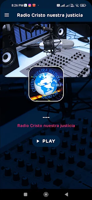 Radio Cristo Nuestra Justicia Screenshot 1