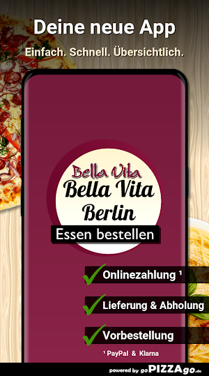 Pizzeria Bella Vita Berlin Screenshot 0