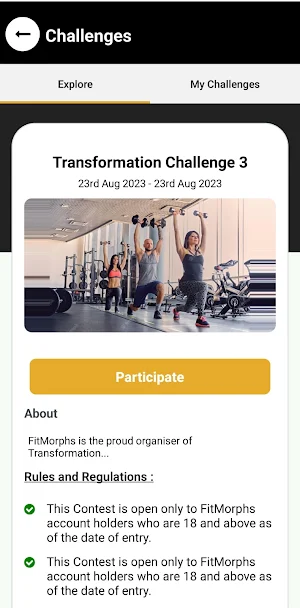 Fitmorphs: Fitness Weight Loss Screenshot 1
