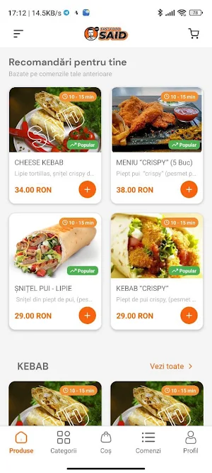 Said Food Screenshot 1