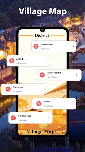 Village Map With District All Screenshot 2