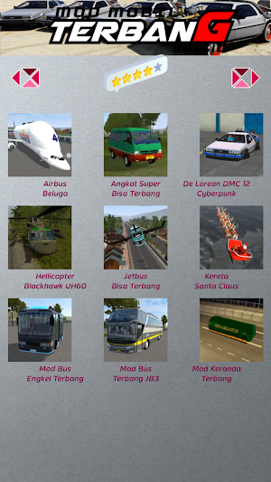 Mod Mobil Terbang Bussid Screenshot 2