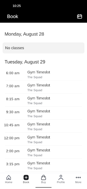 Fit Squad Training Screenshot 1