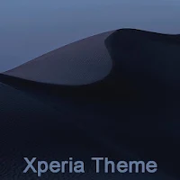 Night in the desert | Xperia™ Theme