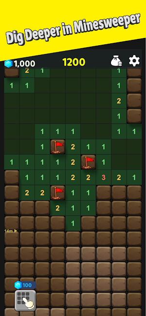 Down Mine: Minesweeper Screenshot 0