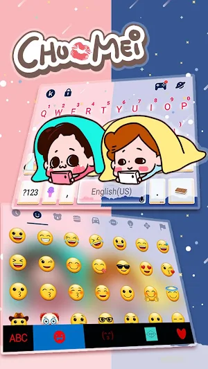 Chuchumei Keyboard Theme Screenshot 2