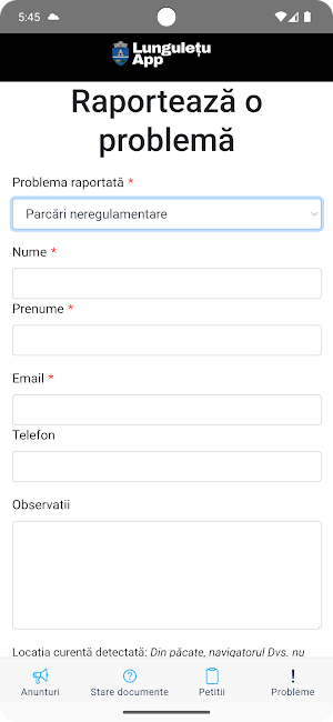 Lunguletu App Screenshot 3
