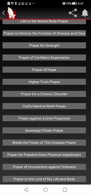 prayers for healing Screenshot 3