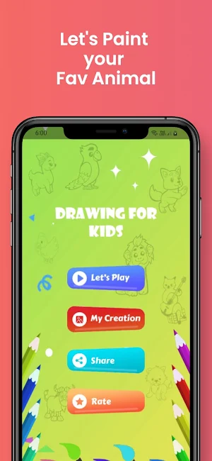 Kids Drawing & Coloring Game Screenshot 0