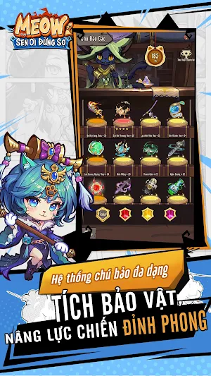 Meow! Sen Ơi Đừng Sợ Screenshot 3