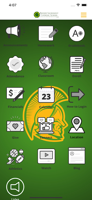 Blessed Sacrament School Screenshot 1