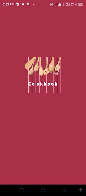 Cookbook App Screenshot 0