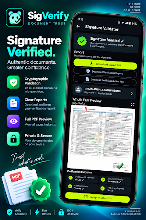 SigVerify — PDF eSign Verifier Screenshot 3