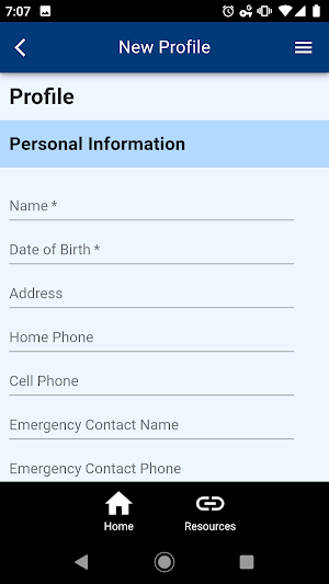 DHA MedCard Screenshot 1