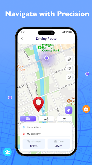 GPS Maps and GPS Directions Screenshot 2
