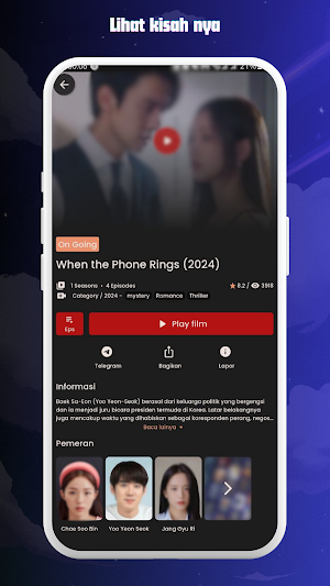 WeDrama ID - Nonton Drama Asia Screenshot 1