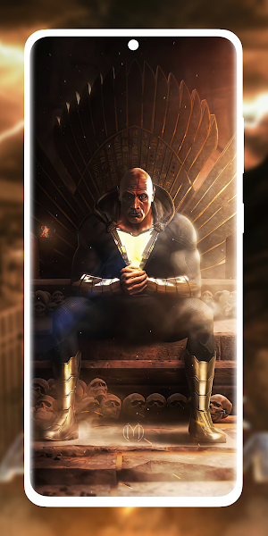 Black Adam Wallpaper 4K HD Screenshot 2