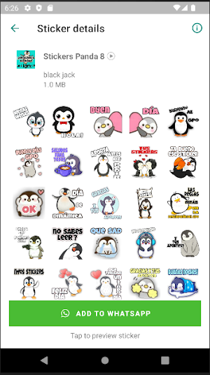 Stickers de Pinguinos Screenshot 3