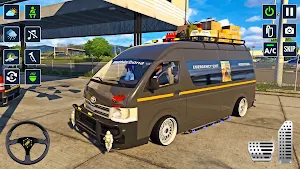 Mini Bus Simulator:Van Driving Screenshot 2